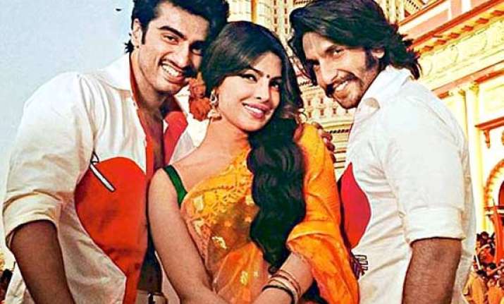 gunday movie preview priyanka ranveer and arjun to