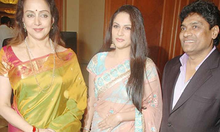 when johny lever made hema laugh