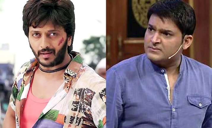 yrf s bank chor kapil sharma s loss is riteish deskhmukh s