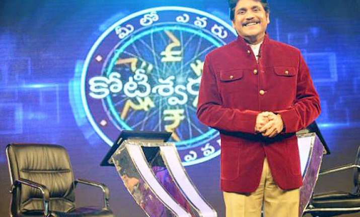 nagarjuna s television debut stirs up a storm