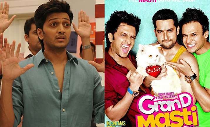 no more grand masti for me says riteish deshmukh