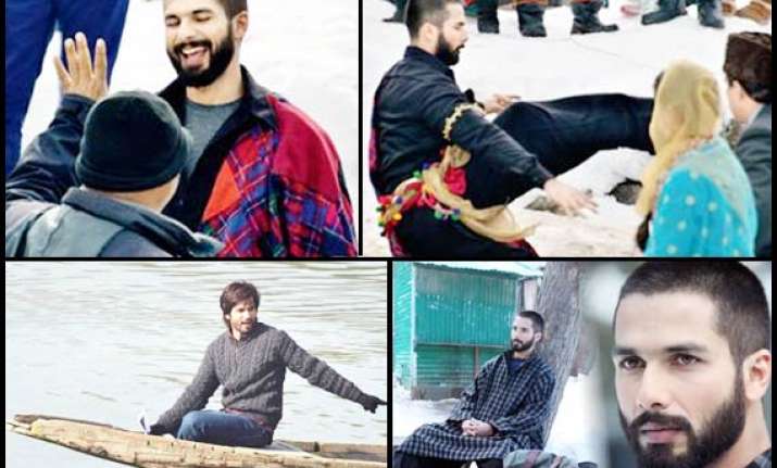 shahid kapoor s haider to have composition from kashmiri