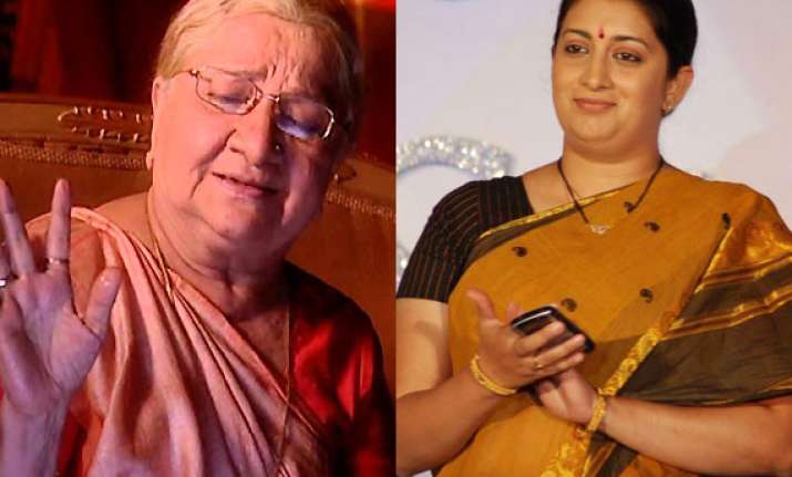 kyunki saas bhi... smriti irani s baa sends her blessings