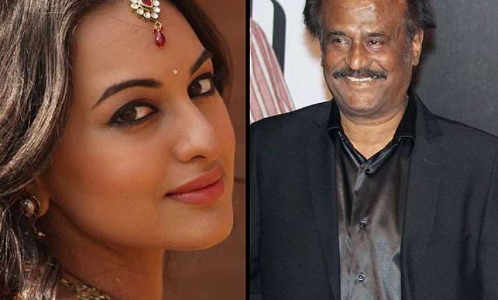 sonakshi sinha impresses rajinikanth