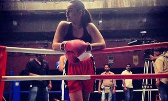 sonakshi sinha s rough and tough look for holiday revealed