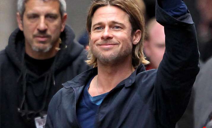 brad pitt rescues woman while filming world war z