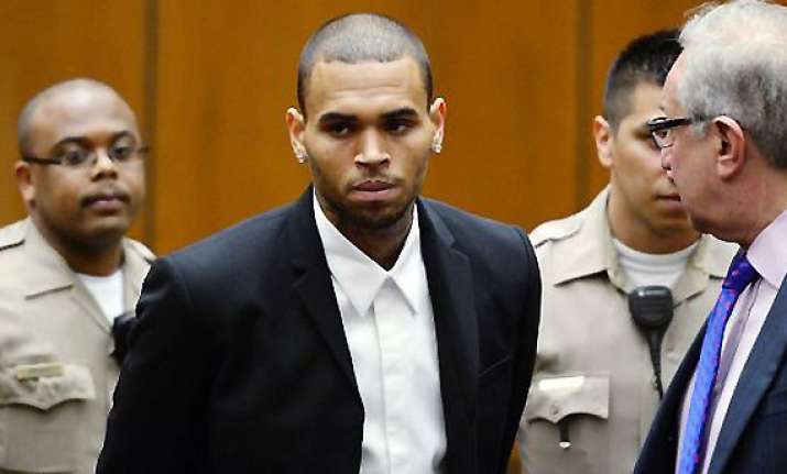 chris brown jailed for 131 days