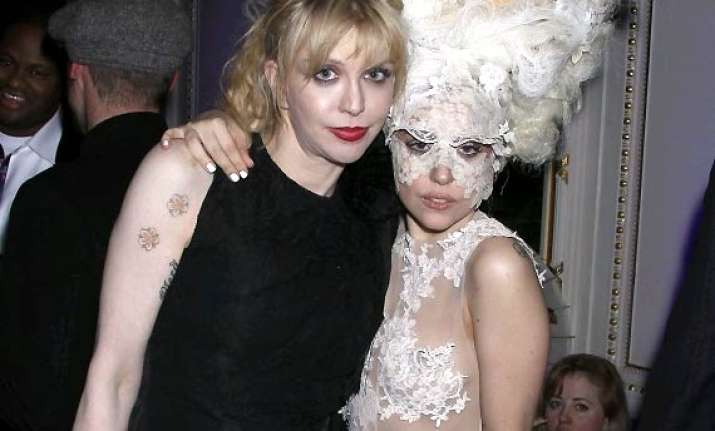 courtney love artist friends influenced lady gaga s artpop
