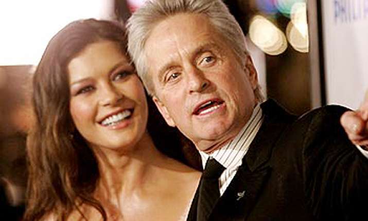 douglas zeta jones spotted together again