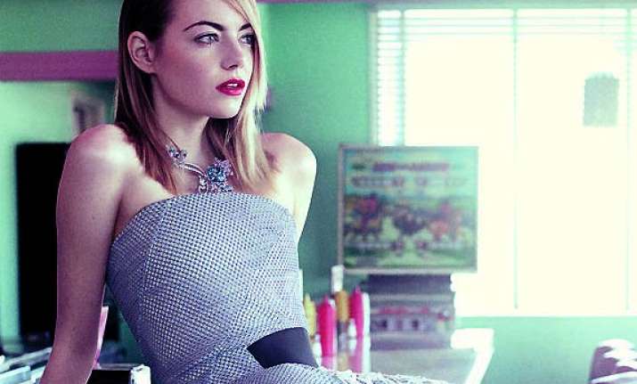 emma stone on garfield it s fun working with him