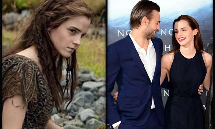 emma watson suffered bleeding lips in kissing scene