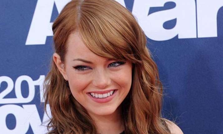 emma stone acne battle