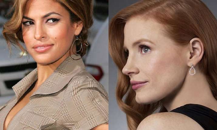 eva mendes having one sided rivalry with jessica chastain