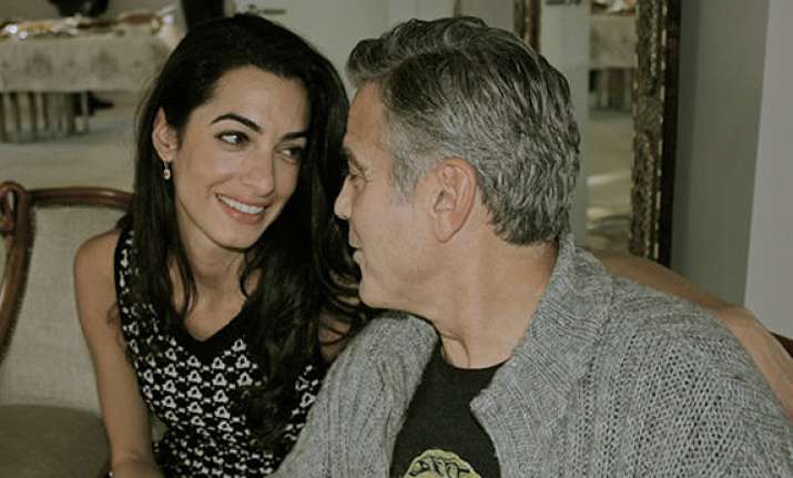 george clooney engaged dad thrilled