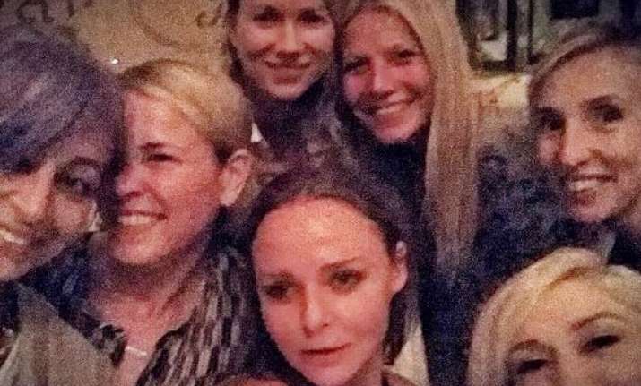 gwyneth paltrow posts star studded selfie see pics