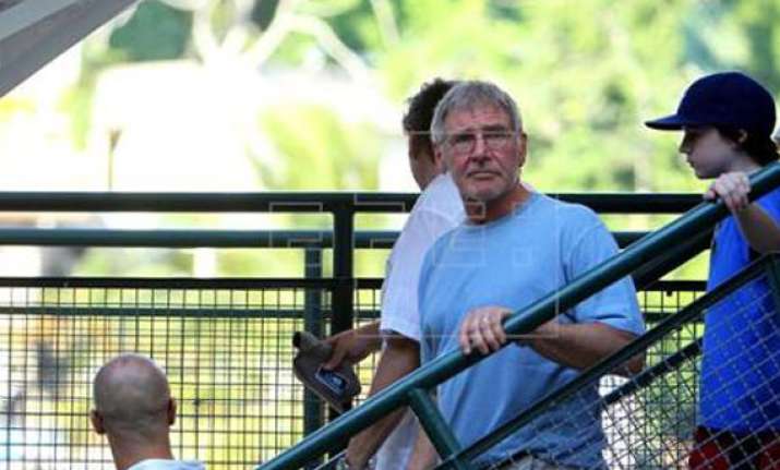 harrison ford visits rio de janeiro
