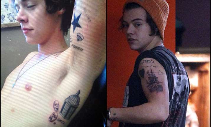 harry stone gets inked for the third time see pics