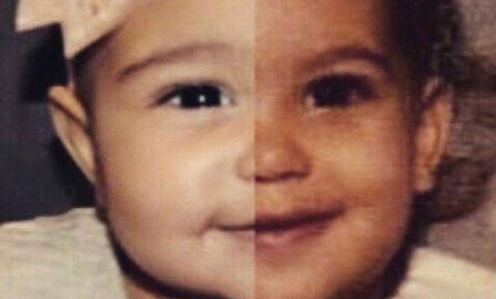 kim kardashian compares her childhood picture to daughter