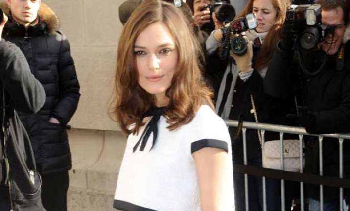 keira knightley missing on pre award events due to sickness