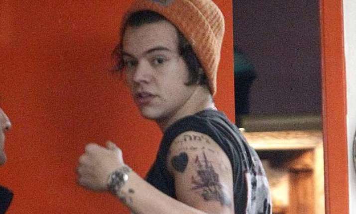 harry styles girlfriend get matching tattoo