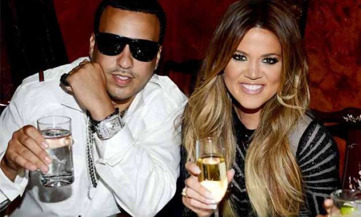 khloe kardashian french montana spotted together in miami
