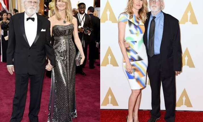 oscars 2015 father daughter oscar date for bruce and laura