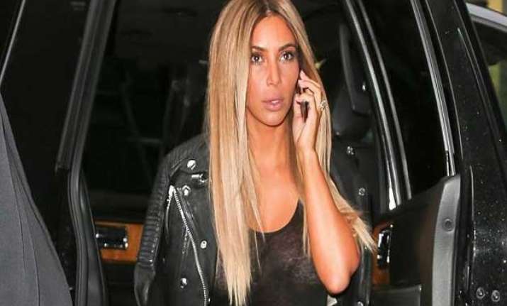 kim s blonde hair inspired by madonna