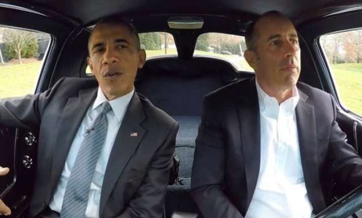 when comedian seinfeld took president obama on a car ride
