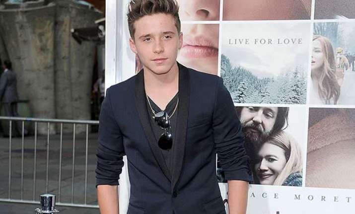 brooklyn beckham lands first modelling campaign