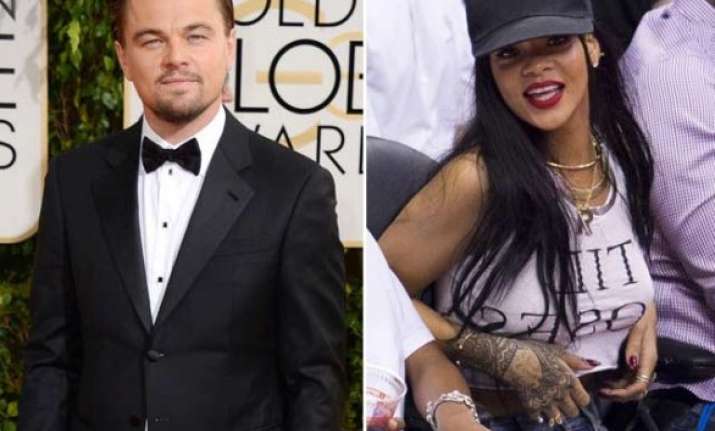 rihanna has practically moved in with dicaprio