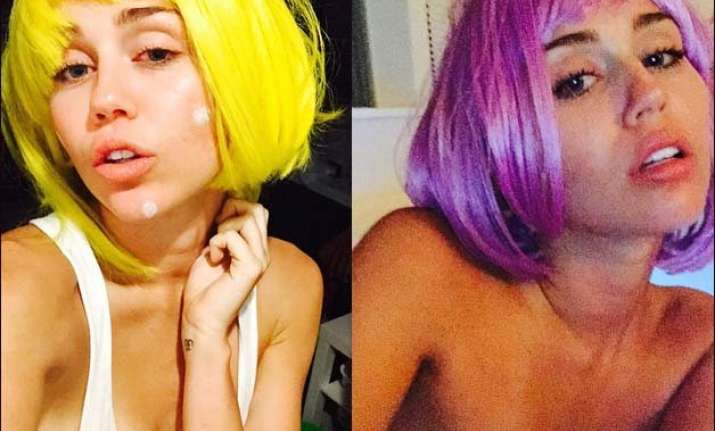miley cyrus bares all on instagram