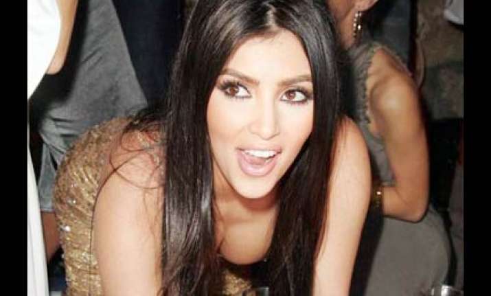 kim kardashian involved in drunken row with ex lover