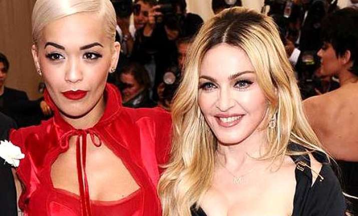 rita ora madonna film music video together