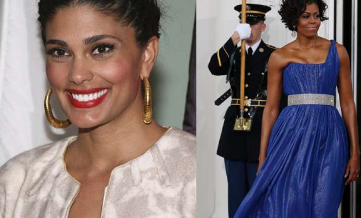 indo american designer rachel roy dresses up michelle obama