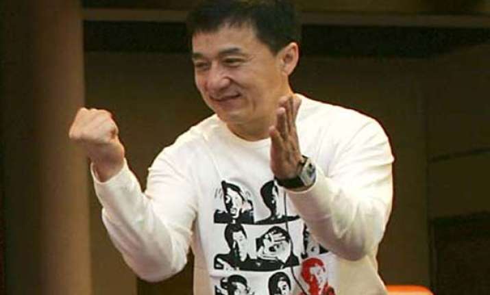 jackie chan in trouble for bragging about his guns