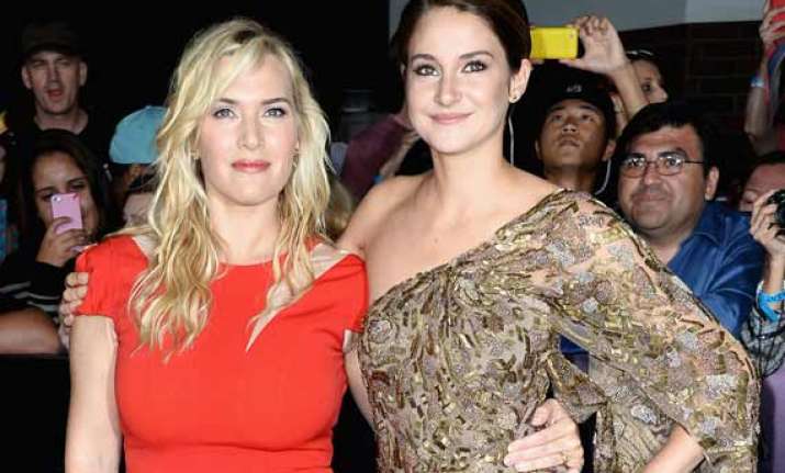 kate winslet finds shailene woodley gorgeous