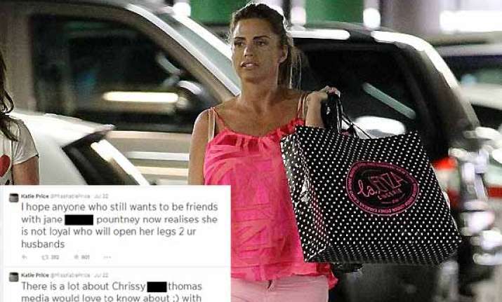 katie price posts expletive tweets over sex addict husband