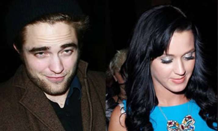 katy perry robert pattinson spotted together at a music