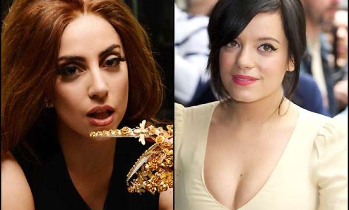 lily allen calls lady gaga martyr