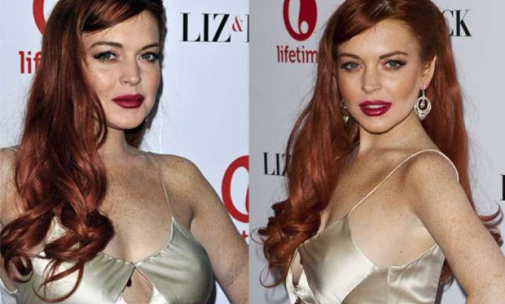 lindsay lohan offered work by strip club