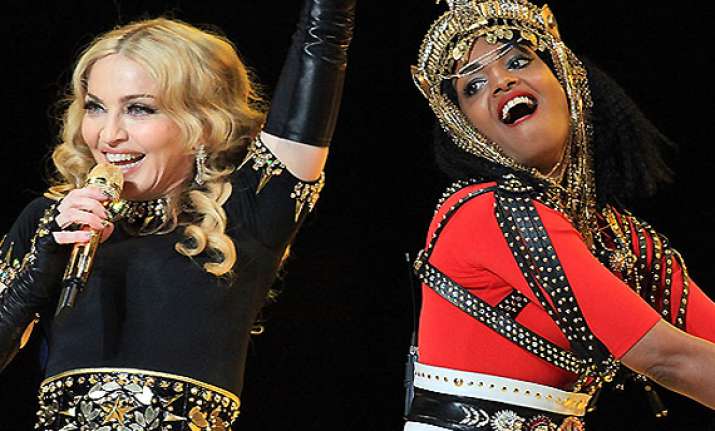 madonna is not happy about m.i.a. s gesture