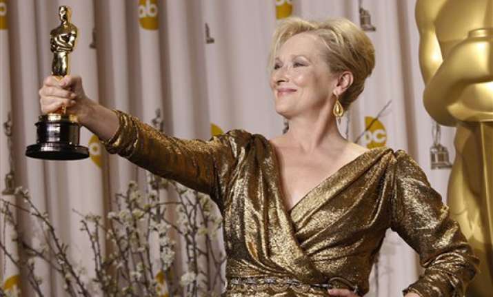 meryl streep wins 3rd acting oscar for iron lady