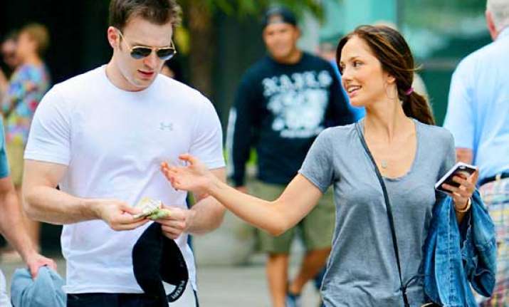 minka kelly chris evans part ways again