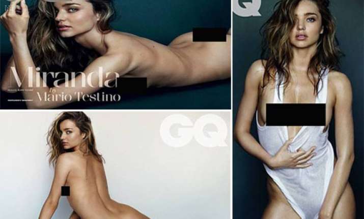 miranda kerr goes naked for gq magazine view pics