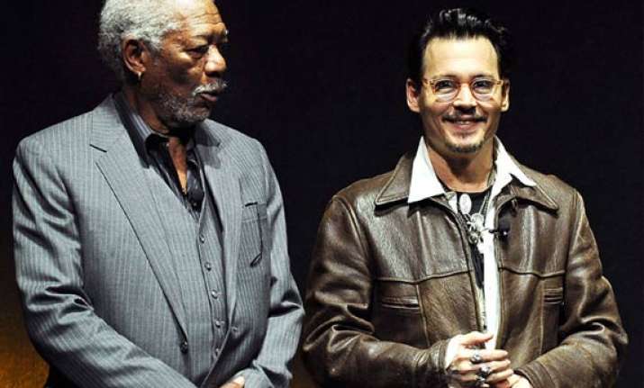 morgan freeman excited to work with his favourite actor depp