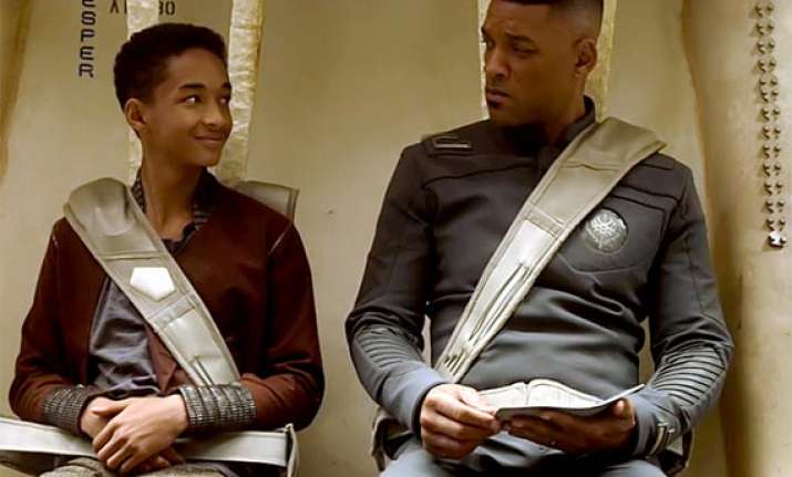movie review after earth jaden smith shines in sci fi drama