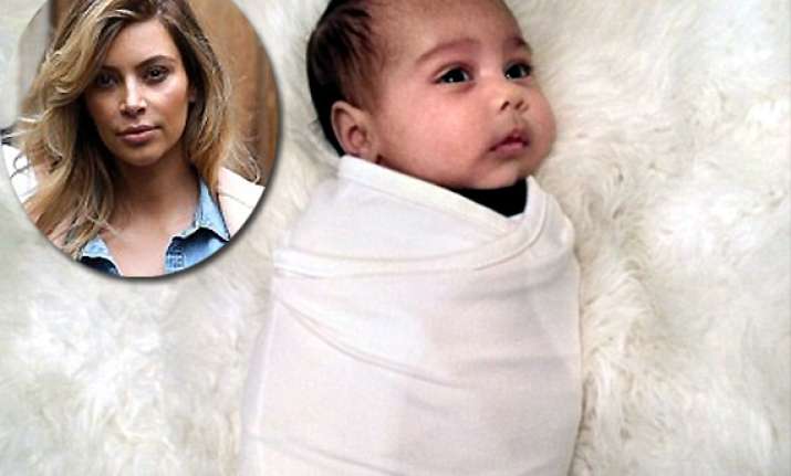 kim kardashian release s baby nori s second pic view pics