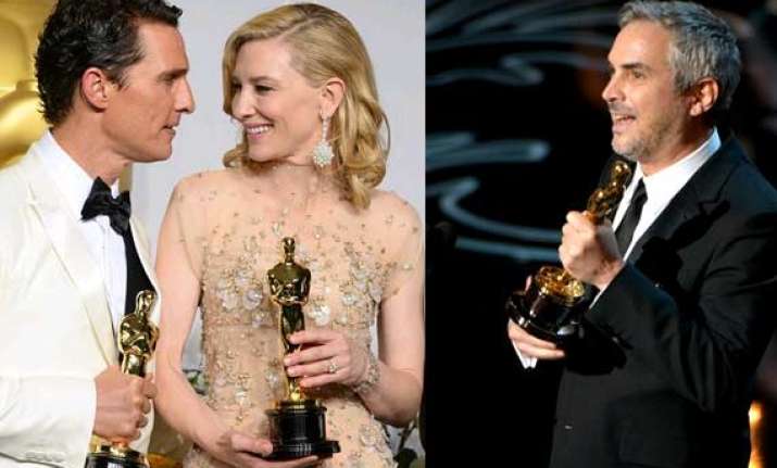 oscars 2014 cate blanchett matthew mcconaughey 12 years a