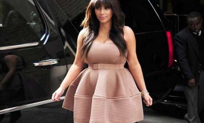 post child birth kim kardashian glowing