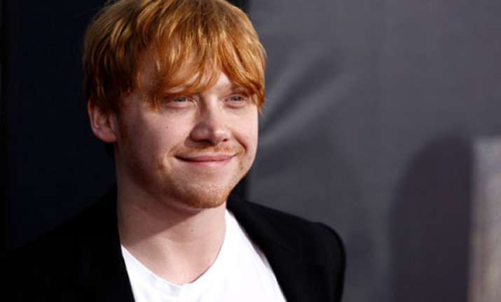 rupert grint tries luck at bingo